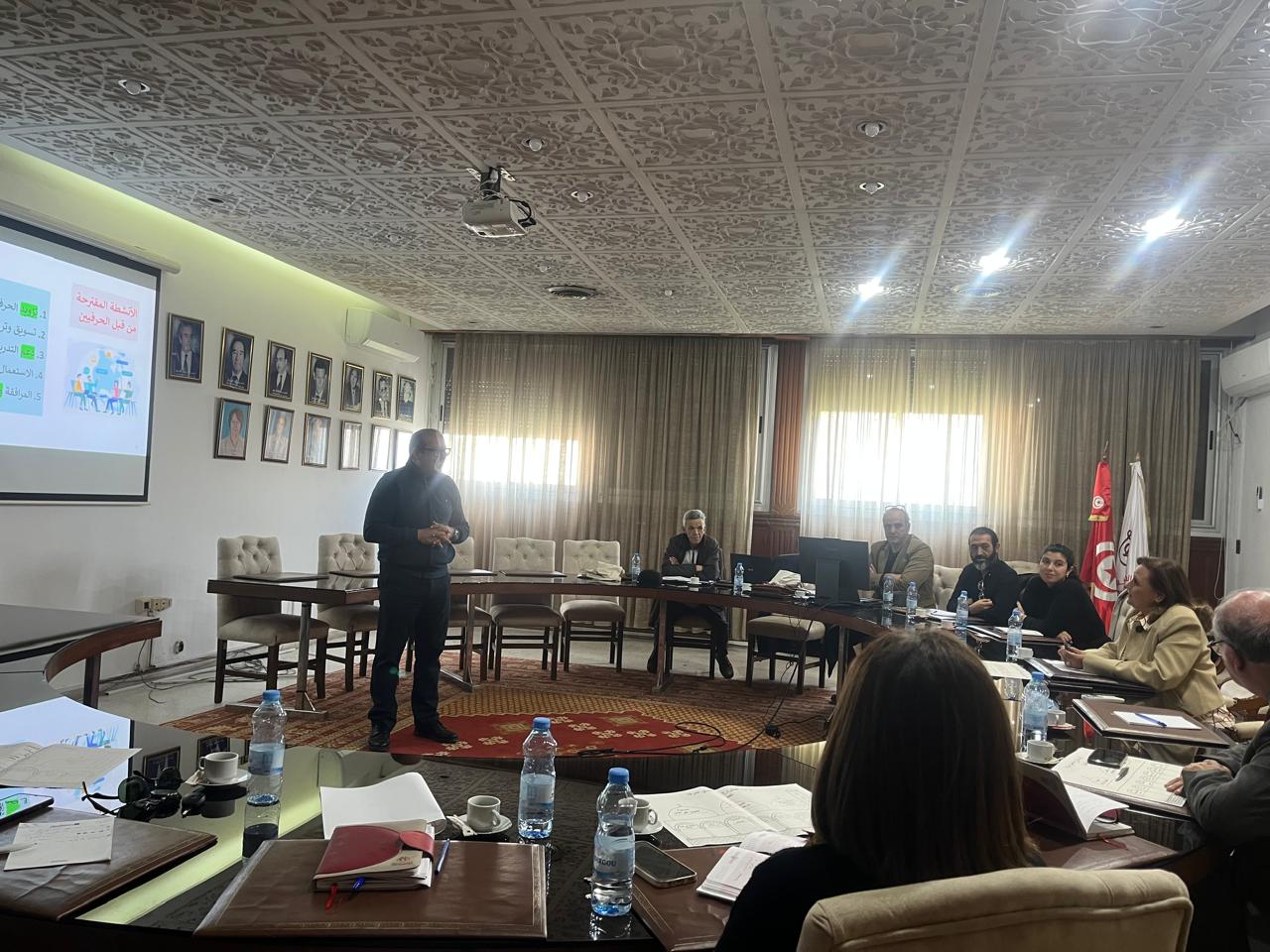 متابعة تطور تنفيذ مشروع التعاون التونسي-الألماني CoopArt